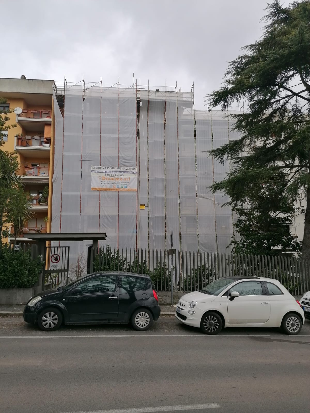 Rifacimento facciate palazzi Roma